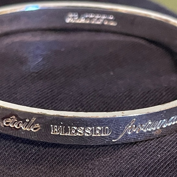 Stella & Dot engraved bangle - Picture 4 of 10